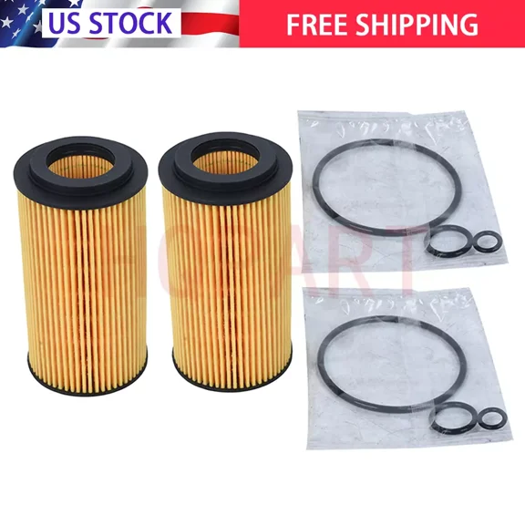 2X New Oil Filter Cartridge Fits Lombardini Diesel Kdi Series Ed0021750010-S