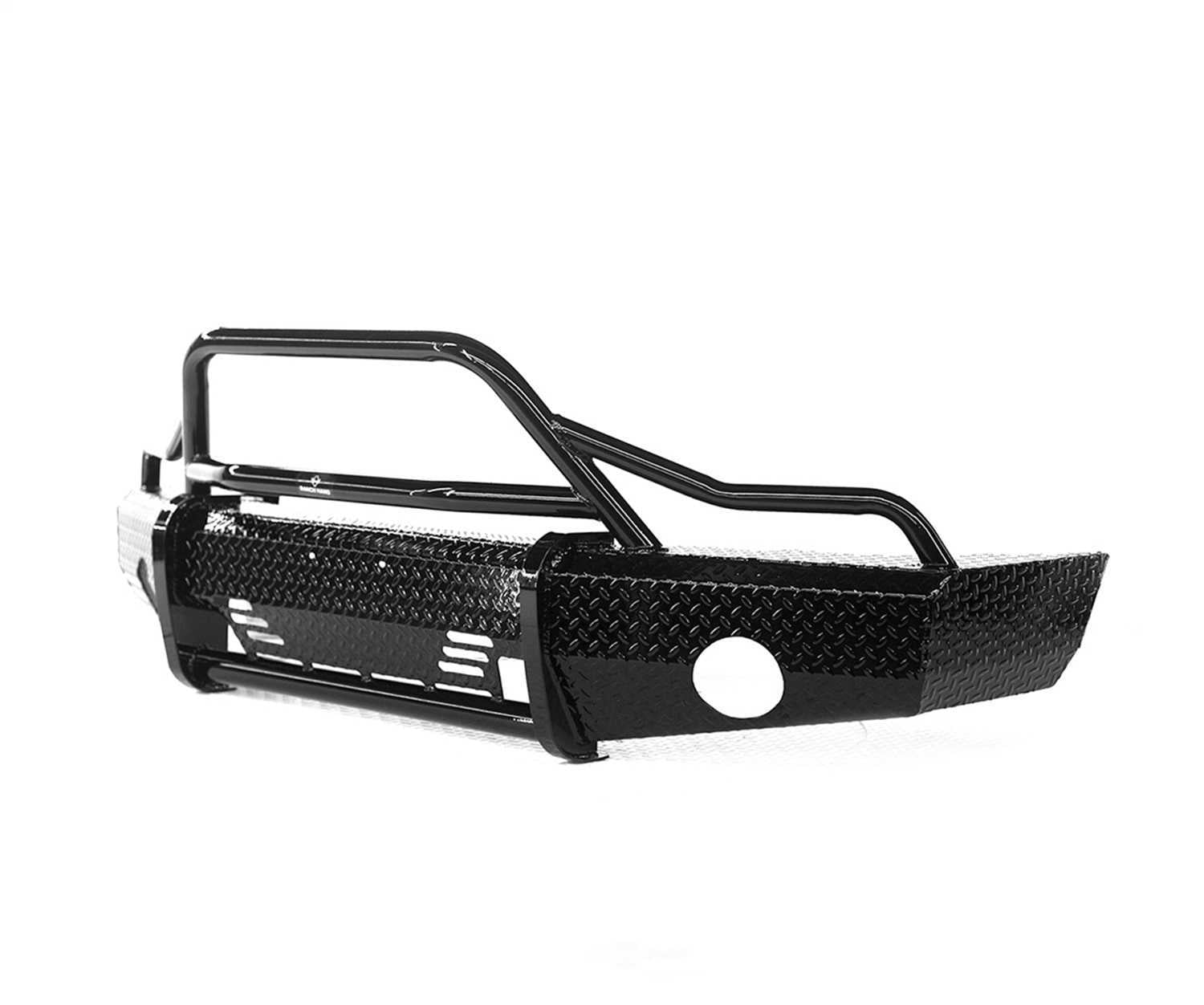 Ranch Hand BSG08HBL1 Summit BullNose Series Front Bumper Fits 07-13 Sierra 1500 Fits select: 2008-2009,2011-2013 GMC SIERRA
