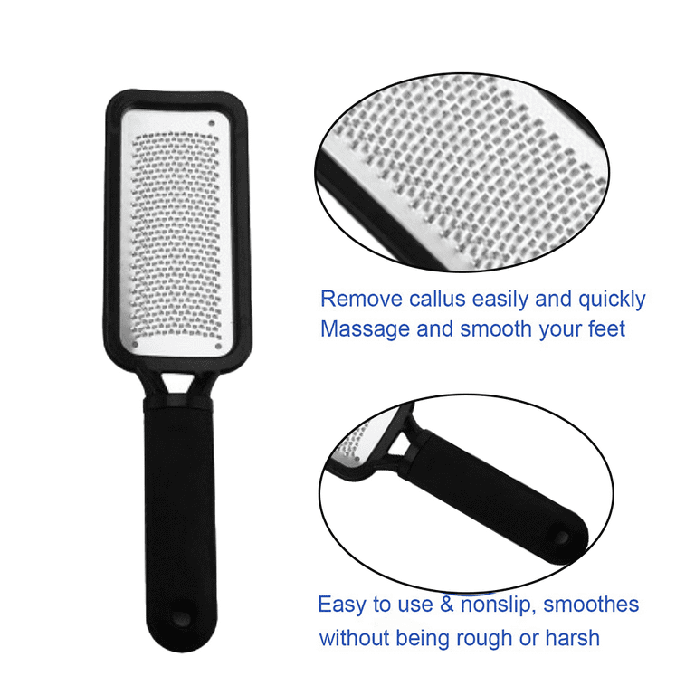Colossal Foot File And Foot Callus Remover, Foot Care Pedicure Rasp Metal  Surface Tool To Remove Hard Skin, Can Be Used On Both Wet And Dry Feet,  Surg