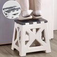 thumbnail image 3 of 13" Folding Foot Stool, Portable Lightweight Small Foot Stool For Home Or Kitchen,, 3 of 4