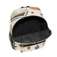 thumbnail image 6 of FORMRS School Backpack with Front Zippered Pocket 12" Student Travel Daypack, Fall Books, 6 of 6