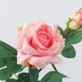 thumbnail image 7 of Walbest Artificial Silk Rose Flowers Bouquets, Faux Roses Bouquet Fake Flowers 2 Heads Hydrating Curled Rose Flower Arrangement for Wedding Party Home Office Restaurant Decoration (1Pc), 7 of 7