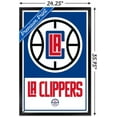 thumbnail image 3 of NBA LA Clippers - Logo 21 Wall Poster, 22.375" x 34", Framed, 3 of 3