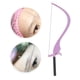 thumbnail image 5 of Regla para marcar líneas de tatuaje de cejas, microblading, posicionamiento de cejas, esponja, juego de herramientas de medición, morado, 5 of 11