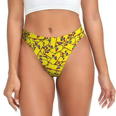 Sigee Skateboard for Women s G-String Panty  Low Rise  Soft Lace Perfect for Everyday Wear or Special Occasions-Small