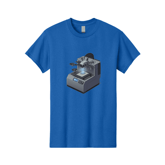 3D-Printer-20 Mens Graphic Tee, 100% Cotton, Casual Summer Wear BAA014
