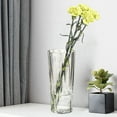 thumbnail image 4 of WNEXOPE Transparent Plastic Flower Vase for Home Decor, Versatile Geometric Design for Office, Balcony, and Hotel Arrangements, Stylish Flower Bucket, 4 of 6