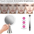 thumbnail image 3 of Espejo de Maquillaje Surdy Iluminado 9" con Doble Aumento 5x/10x, 3 of 9