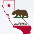 thumbnail image 2 of CafePress - CALI STATE W BEAR Body Suit - Baby Light Bodysuit, Size Newborn - 24 Months, 2 of 4
