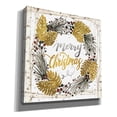 thumbnail image 2 of Epic Graffiti 'Merry Christmas Birch Wreath with Berries' by Cindy Jacobs, Canvas Wall Art, 26"x26", 2 of 2