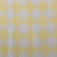 thumbnail image 2 of JAM Paper Christmas Wrapping Paper, 12 Sq ft, 1/Pack, Silver & Gold Argyle Gift Wrap, 2 of 4