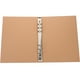thumbnail image 5 of Cubierta de carpeta 6 anillo de binder portátil cubierta de carpeta Kraft carpeta de papel reutilerable carcasa (A5), 5 of 5