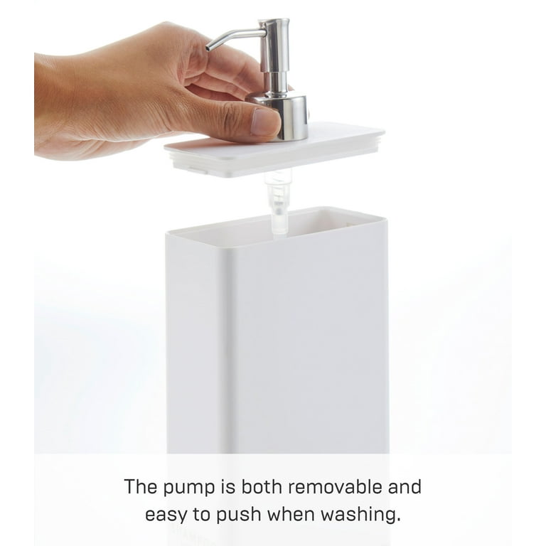 Yamazaki Home Rectangle Shower Dispenser, ABS Plastic, Body Soap