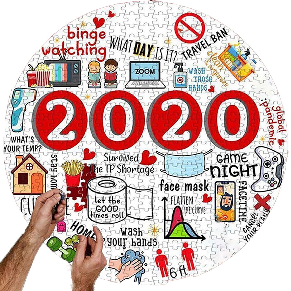 2020 Creative Door Educational 1000 Piece Jigsaw Puzzle Adults Kids Puzzle Toy 