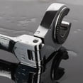 thumbnail image 3 of SEIWEI Ratchet Open End Flare Nut Wrench 19mm Double Open-End Spanner Kit Chrome Vanadium Steel Silver, 3 of 8