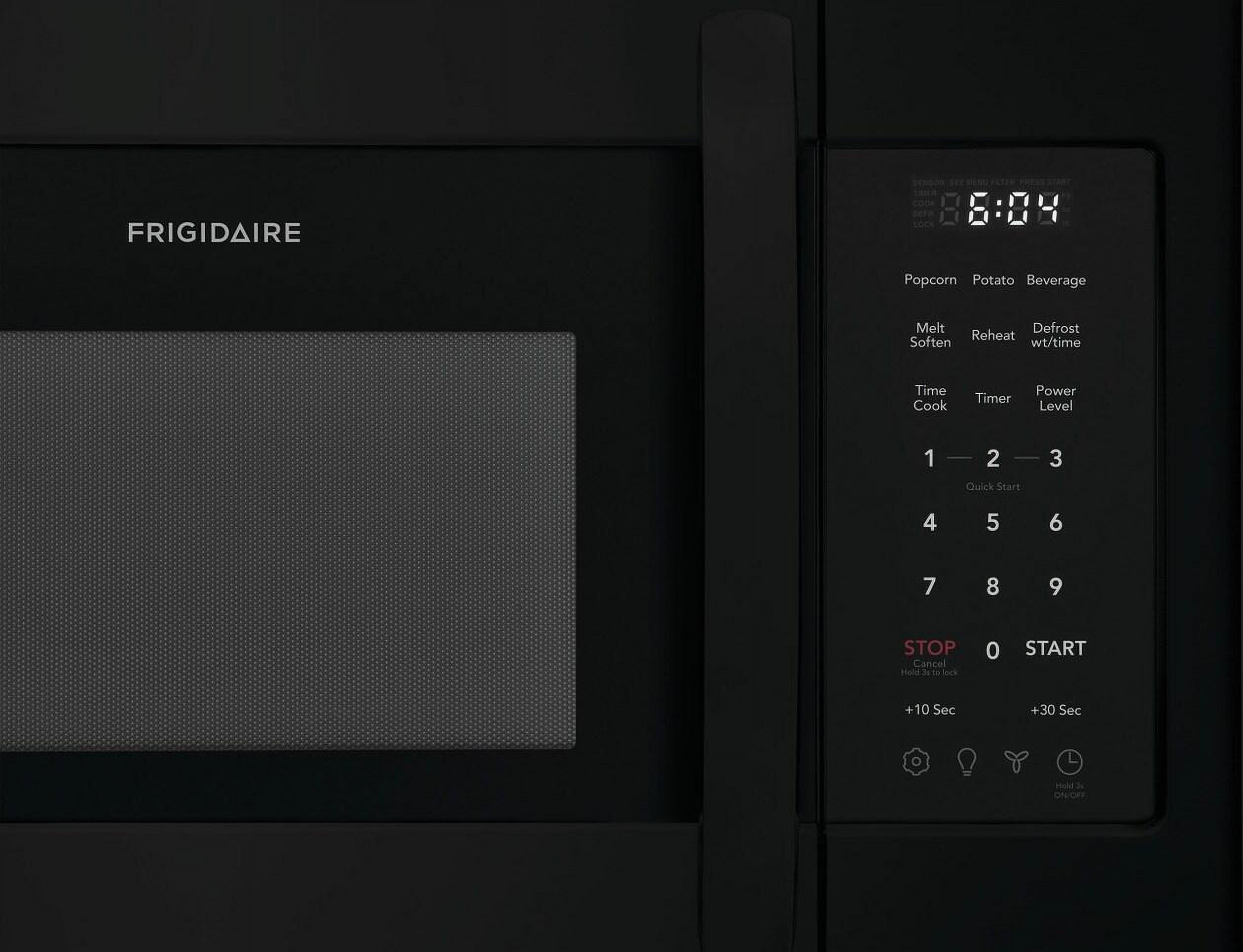 Frigidaire Fmos1846b 30" Wide 1.8 Cu. Ft. 1500 Watt Over The Range Microwave Led Lighting