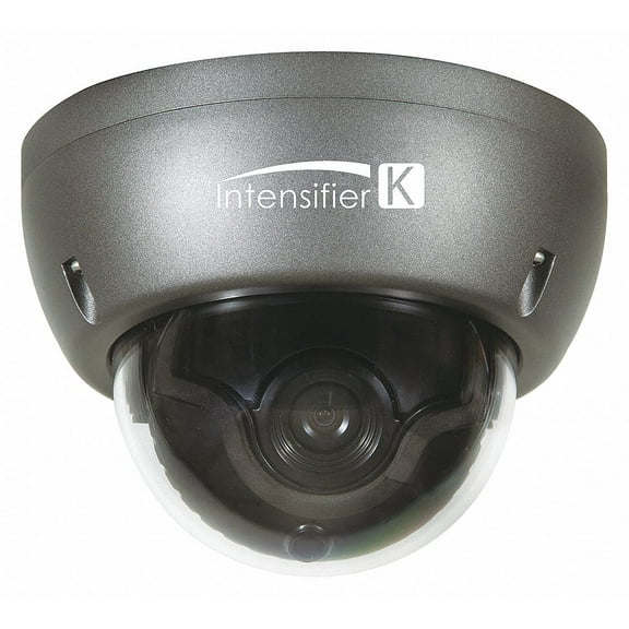 Speco HTINT59K1 Intensifier 1000TVL Dome Camera, 2.8-12mm Varifocal Lens, Dark Gray