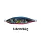 thumbnail image 2 of Señuelos de pesca luminosos de caballa con impresión 3D, accesorios de pesca al aire libre de 60/80g, 2 of 7