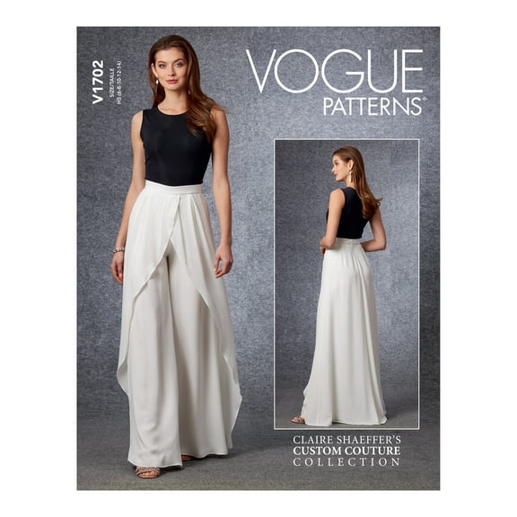 Vogue Sewing Pattern 1702 Trousers