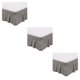 thumbnail image 1 of Kearding Faldón De Cama Elegante Y Fácil De Limpiar Para Un Hogar Elegante Faldones De Cama Fáciles De Limpiar Gris US-Full54*75in Type1 NO1, 1 of 6