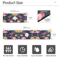 thumbnail image 3 of Yayeee Faucet Mat for Kitchen Sink 14.7" Diatomite Long Splash Guard Pad, Red Floral Flamingo, 3 of 7
