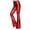 Red, variant on hotojiny Womens Leggings Shinny Sequins Vintage High Waist Stretchy Bell Bottom Flared Pants Stylish PU Leather Party Clubwear