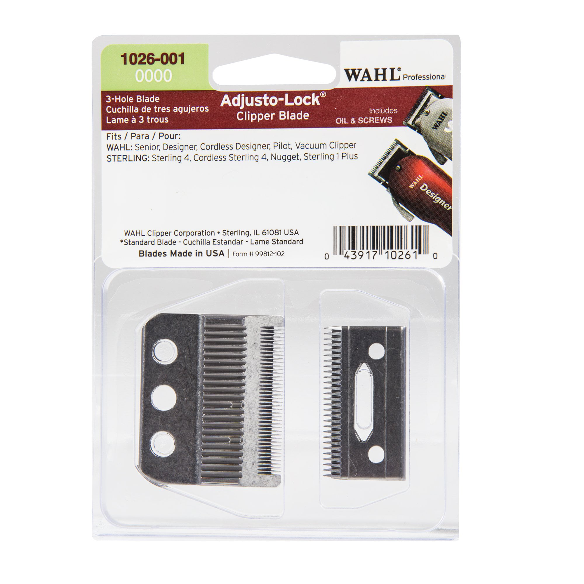 wahl icon replacement blade