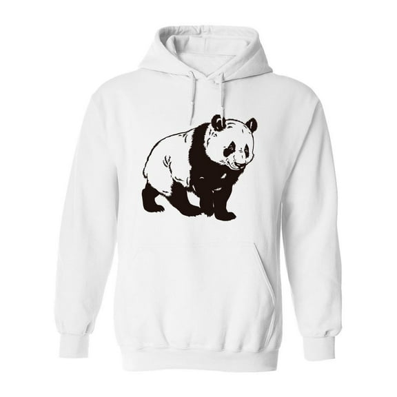 Giant Panda Bear Hoodie Men -Image by Shutterstock, Male Small