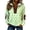 Tops-A765Multicolor, variant on LEKWK St Patricks Day Shirt Women Shamrock Sparkle Print Pullover Tops Quarter Zip Sweater Tops Fleece Lined Collar Holiday Outfits