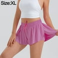 thumbnail image 2 of Los deportes del bolsillo de las mujeres ponen en cortocircuito los pantalones corrientes de la falda del tenis de la aptitud del traje de la yoga, 2 of 6