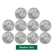 1 oz Silver Maple Leaf Coin - Random Year (Lot of 10)