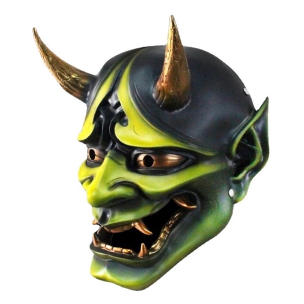 Funda facial de demonio, funda facial de cosplay japonesa de Halloween, funda facial de cosplay japonesa, funda facial de cosplay ultra sensible