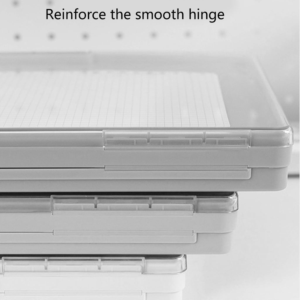 Plastic Storage A4 Clipboard with Low Profile Folder Clip Board Clipboard Folder