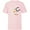 Soft Pink, variant on Star Wars Treats Rebel Symbol Sushi & Lightsaber Chopsticks - Short Sleeve T-Shirt for Kids - Customized-White