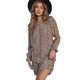 thumbnail image 5 of ABPHQTO Vestido de mujer con escote en V y ribete de volantes de leopardo caqui, 5 of 5