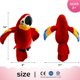 thumbnail image 5 of Peluche parlante Houwsbaby rojo con forma de loro interactivo de 23 cm, 5 of 7