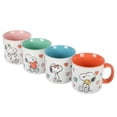 thumbnail image 4 of Peanuts Mothers Love 4 Pack Large 21 oz Camper Stoneware Mugs, 4 of 5