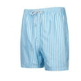 thumbnail image 2 of Sngxgn Men’s Shorts Casual Drawstring Summer Beach Shorts(Blue,L), 2 of 9