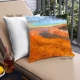 thumbnail image 1 of Ahgly Company Earth Volcano Outdoor Throw Pillow, 18 inch by 18 inch, 1 of 6