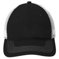 thumbnail image 2 of Yellow Rooster Men's District Mesh Back Male Cap Black/ White, 2 of 4
