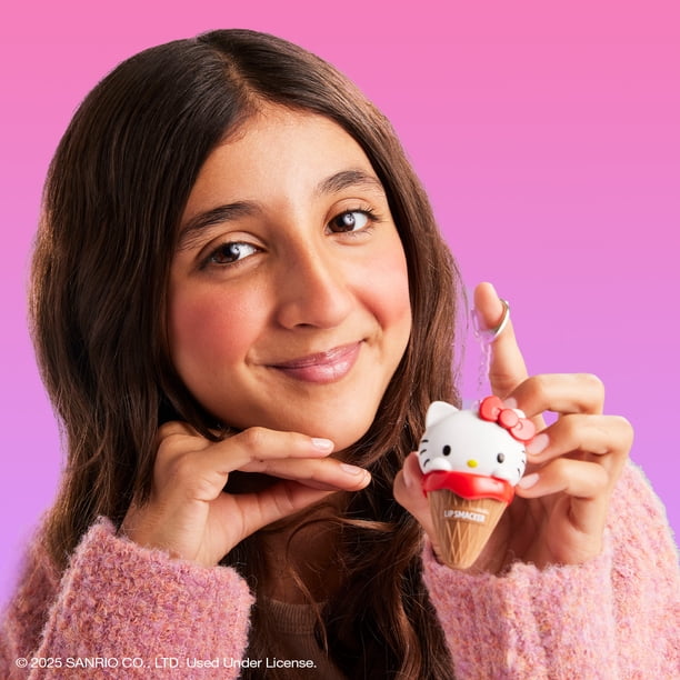 PR Lip Smacker Hello Kitty Ice Cream Cone Lip Balm - Walmart
