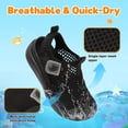 thumbnail image 4 of Barerun Kids Sandals Boys Girls Water Sandals,Quick Dry,Anti-Slip,13 Little Kid, 4 of 8