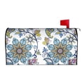 thumbnail image 2 of Bingfone Flowers and Butterflies Magnetic Mailbox Cover Standard Size for Garden Yard Outdoor Decorations-21x18 in, 2 of 9