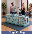 thumbnail image 2 of Yoga Bag with Storage Pockets – 27"x8" Large Mat Carrier Tote – Lightweight, Durable, and Stylish for Yoga & Pilates Gear, 2 of 2