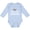 AE-Light Blue, variant on Inktastic Ready for Adventure Hiking Camping Boys or Girls Long Sleeve Baby Bodysuit