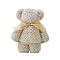 thumbnail image 1 of Toalla de oso Linda toalla de vellón coral Regalo de mano Boda Toalla absorbente para el hogar Toalla de mano, 1 of 6