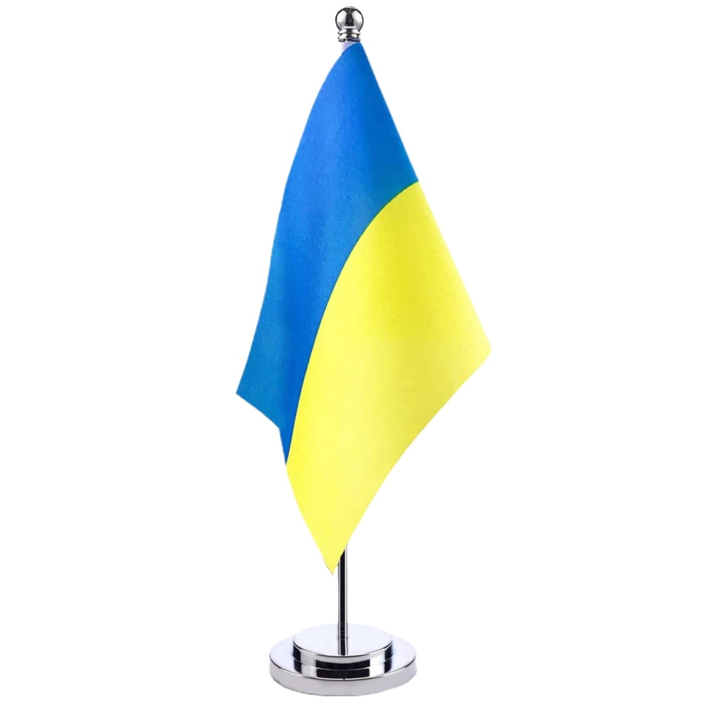 Home Decoration,Ukraine Table Flag Ukrainian Ukraine Table Flag Ukrainian Desk Flag Ultimate Reliability