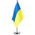 thumbnail image 1 of Home Decoration,Ukraine Table Flag Ukrainian Ukraine Table Flag Ukrainian Desk Flag Ultimate Reliability, 1 of 9