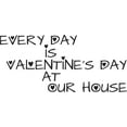 thumbnail image 1 of Valentines Day Love Life Quotes Lettering Wall Sticker Art Design Decal for Girls Boys Kids Room Bedroom Nursery Kindergarten House Fun Home Decor Stickers Wall Art Vinyl Decoration (17x30 inch), 1 of 1