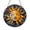 Acrylic 3.5 Inch, variant on Sunburst Design Window Art – Faux Stained Glass